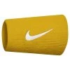 Nike Tennis Premier Doublewide Wristband (Gold/White)