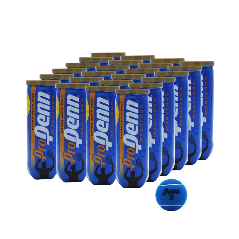 Pro Penn Marathon Extra Duty Blue Tennis Balls - 24 Can Case - Prostate Cancer Canada 1 Pro Penn Marathon Extra Duty Blue Tennis Balls - 24 Can Case - Prostate Cancer Canada