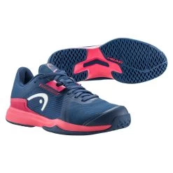 Head Sprint Team 3.5 Women's Tennis Shoe (Navy) -Tennis Equipment Store Presentation 274302 Sprint Team 3.5 Women DBAZ 1 2