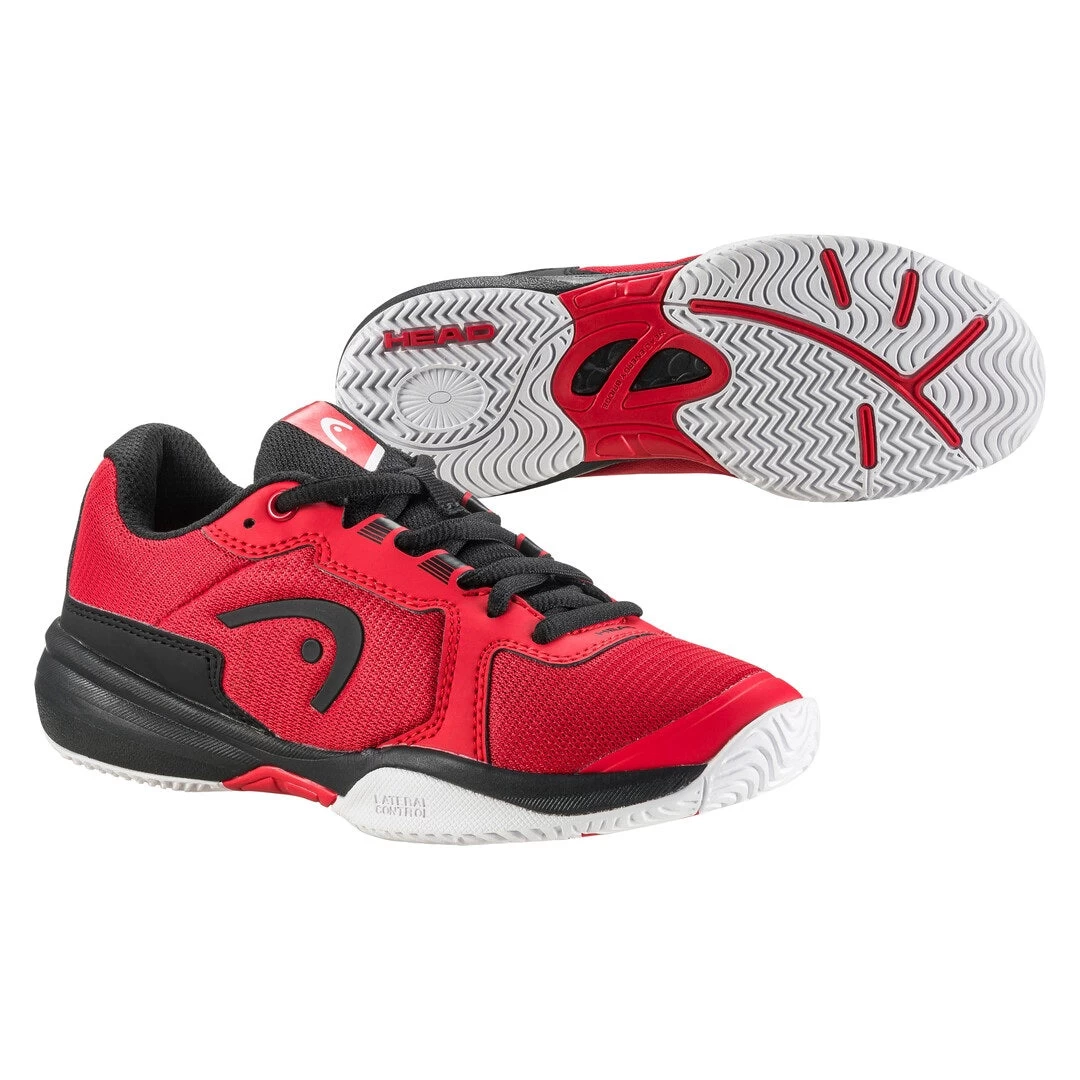 Head Sprint 3.5 Junior Tennis Shoe (Red/Black) 5 Head Sprint 3.5 Junior Tennis Shoe (Red/Black) - Image 5