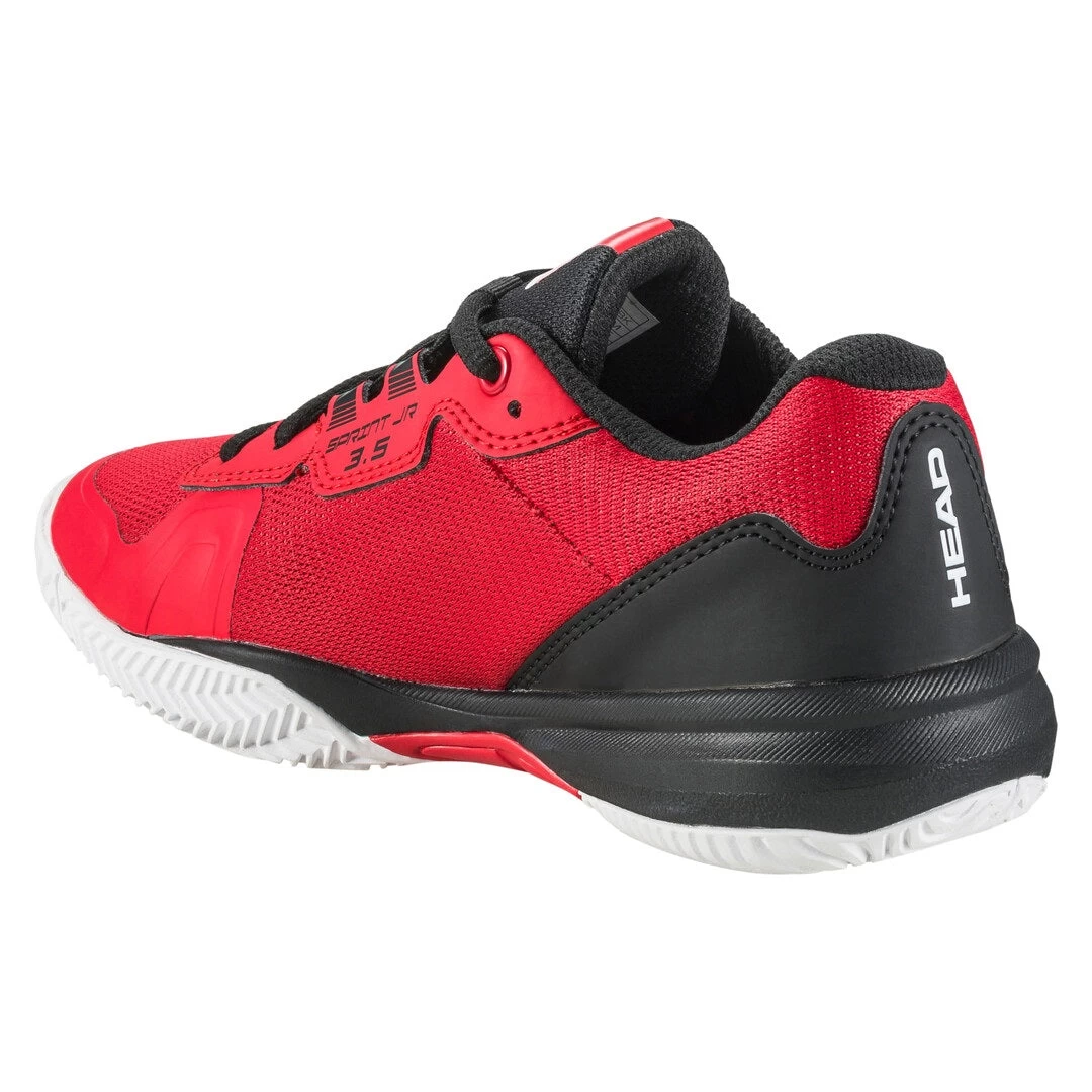 Head Sprint 3.5 Junior Tennis Shoe (Red/Black) 2 Head Sprint 3.5 Junior Tennis Shoe (Red/Black) - Image 2