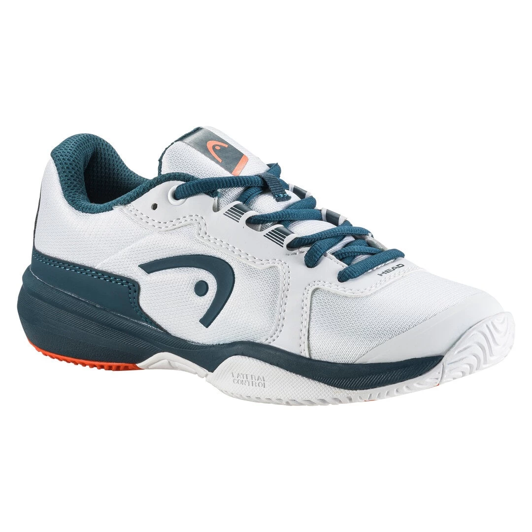 Head Sprint 3.5 Junior Tennis Shoe (White/Orange) 1 Head Sprint 3.5 Junior Tennis Shoe (White/Orange)