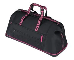 Head Coco Duffel 8 Pack Racquet Bag (Black/Pink)