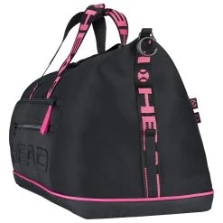 Head Coco Duffel 8 Pack Racquet Bag (Black/Pink) -Tennis Equipment Store Presentation 283651 Coco Duffle Bag BKPK 3 1