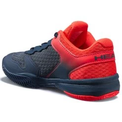 Head Sprint 3.0 Junior Tennis Shoe (Midnight Navy/Neon Red) -Tennis Equipment Store Presentation Sprint3.0JuniorMNNRMidnightNavyNeonRed4