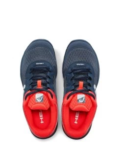 Head Sprint 3.0 Junior Tennis Shoe (Midnight Navy/Neon Red) -Tennis Equipment Store Presentation Sprint3.0JuniorMNNRMidnightNavyNeonRed5