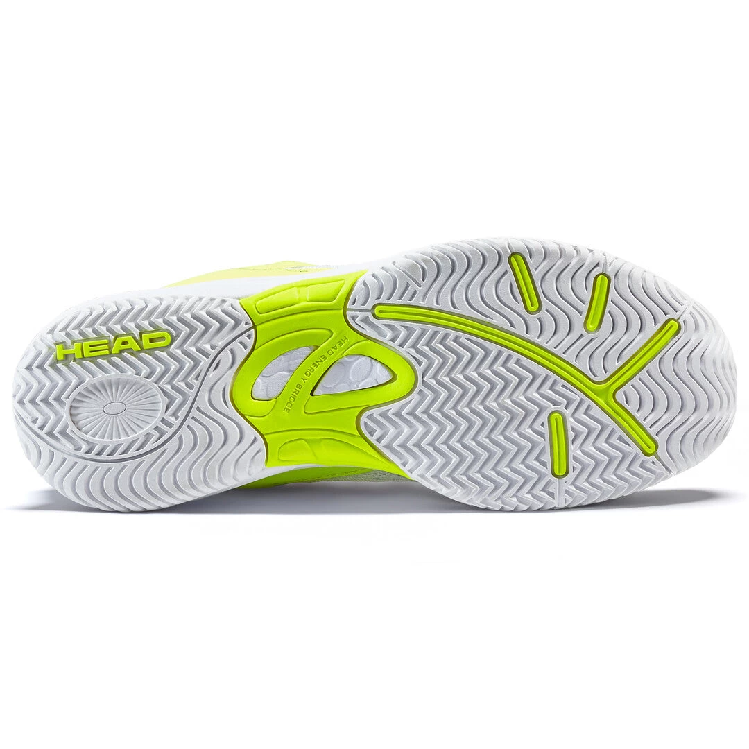 Head Sprint 3.0 Junior Tennis Shoe (White/Yellow) 2 Head Sprint 3.0 Junior Tennis Shoe (White/Yellow) - Image 2