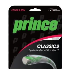 Prince Synthetic Gut 17/1.25 Duraflex Tennis String (Gold) -Tennis Equipment Store Prince Synthetic Gut with Duraflex 17 Gauge Tennis String 17eb09a0 80eb 41c3 bebe 762f5df823f9