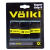 Volkl Super Grip II Overgrip 3 Pack (Black)