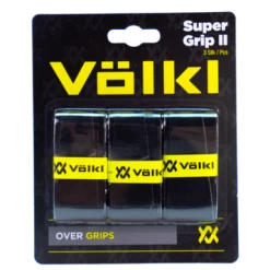 Volkl Super Grip II Overgrip 3 Pack (Black)