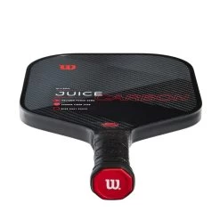 Wilson Juice Carbon (Black) -Tennis Equipment Store WR064911U 3 Juice Carbon BL RD.png.cq5dam.web .1200.1200