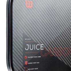 Wilson Juice Carbon (Black) -Tennis Equipment Store WR064911U 4 Juice Carbon BL RD.png.cq5dam.web .1200.1200