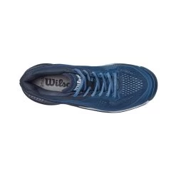 Wilson Rush Pro 3.5 Women's Tennis Shoe (Blue/White) -Tennis Equipment Store WRS327290 5 Rush Pro 35 Womens MajolicaBlue OuterSpace WH.png.cq5dam.web .1200.1200