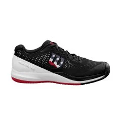 Wilson Rush Pro 3.0 Men's Pickleball Shoe (Black/White/Red) -Tennis Equipment Store WRS328230 0 Rush Pro 3 Pickleball BL WH WilsonRed.png.cq5dam.web .1200.1200