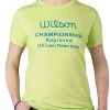 Wilson Womens Tennis Champ Approved Top (Green)