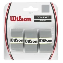 Wilson Pro Overgrip 3 Pack (Silver)