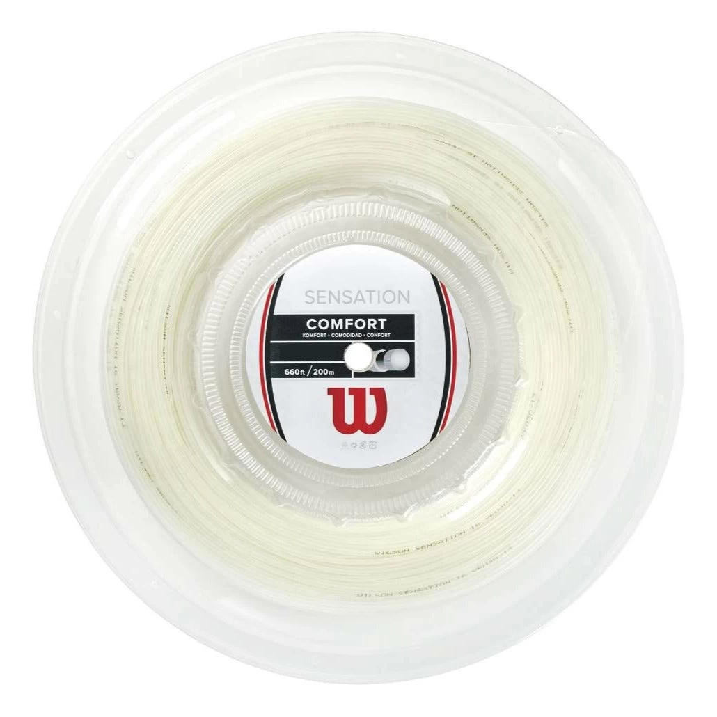 Wilson Sensation 17/1.25 Tennis String Reel (Natural) 1 Wilson Sensation 17/1.25 Tennis String Reel (Natural)