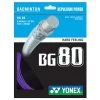 Yonex BG 80 Badminton String (Violet)
