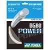 Yonex BG 80 Power Badminton String (White)