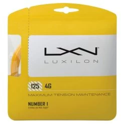 Luxilon 4G 16L/1.25 Tennis String (Gold)