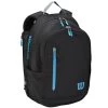 Wilson Ultra Backpack Racquet Bag (Black/Blue/Silver)