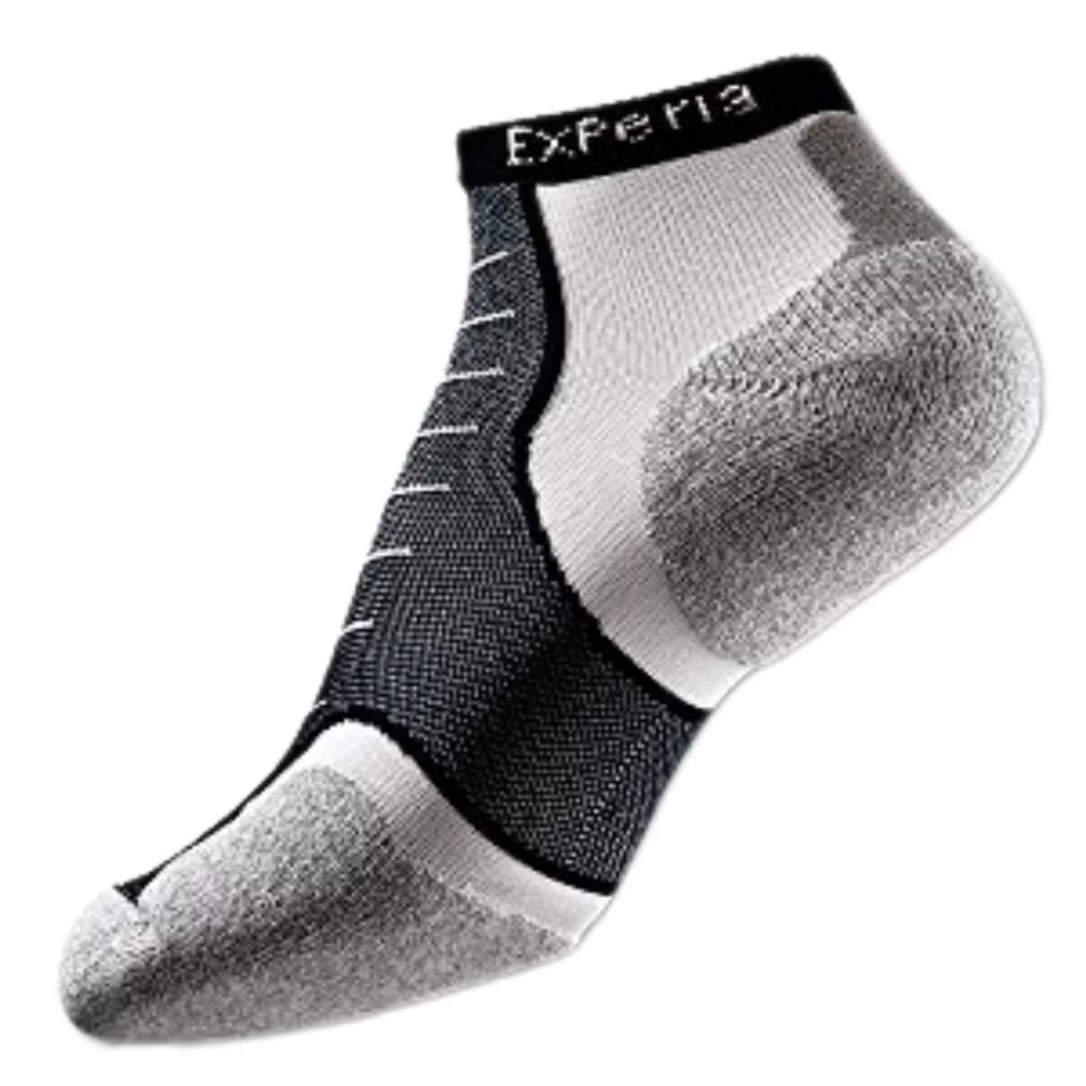 Thorlo Experia Micro-Mini Unisex Sock (Black) 1 Thorlo Experia Micro-Mini Unisex Sock (Black)