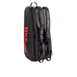 Wilson Tour 6 Pack Racquet Bag (Black/Red) 5 Wilson Tour 6 Pack Racquet Bag (Black/Red) -Tennis Equipment Store e437011d4823d49587e83fdf1ae4fad50361630a WR8011301 2 Tour 6PK RD BL new