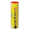 Carlton F2 Nylon Badminton Shuttlecocks (Yellow) (Red Cap)