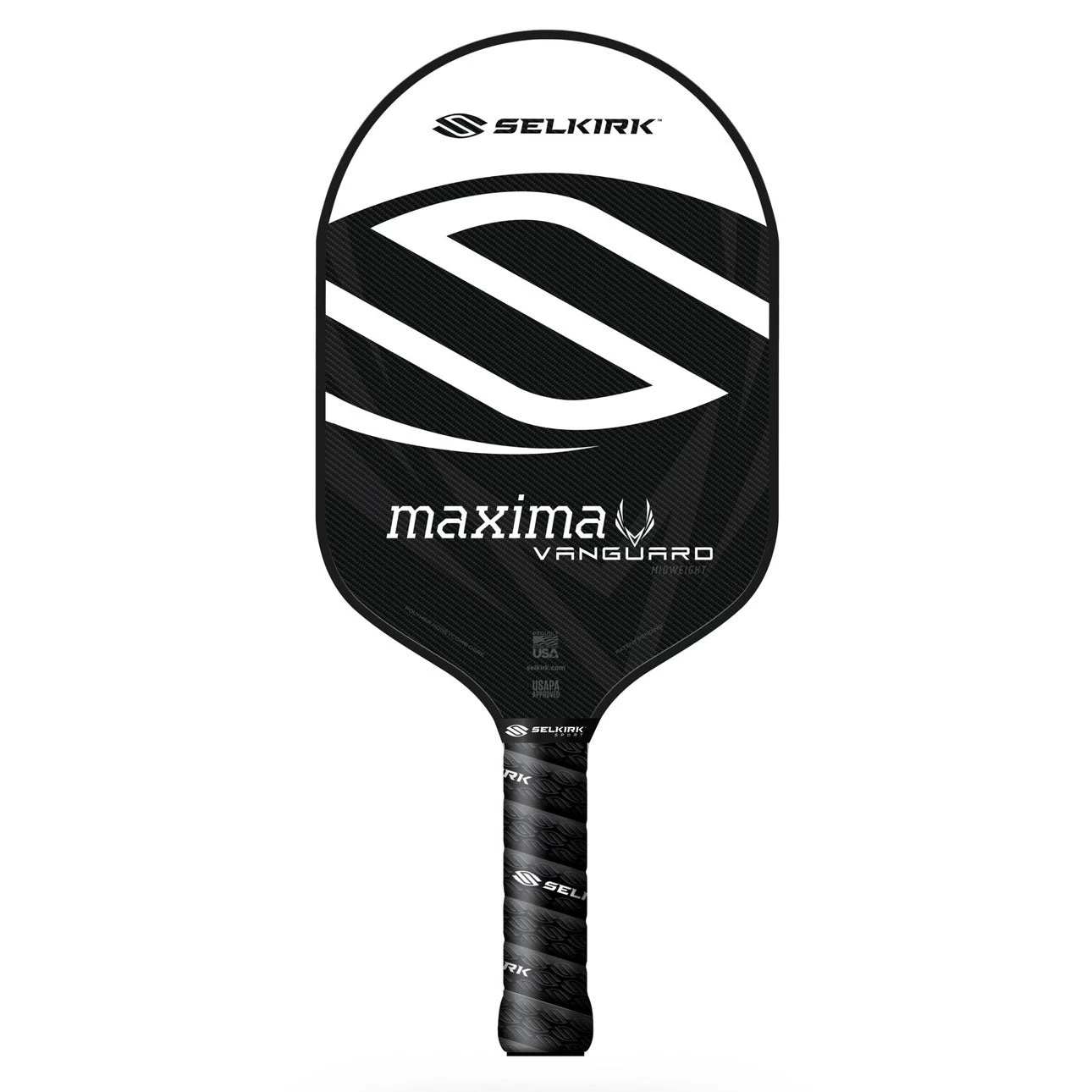 Selkirk Vanguard Hybrid Maxima Midweight (Black Frost) 1 Selkirk Vanguard Hybrid Maxima Midweight (Black Frost)