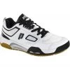 Prince NFS Assault Men's Indoor Court Shoes (White/Black/Silver)