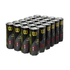 Wilson US Open Regular Duty Tennis Balls - 24 Can Case
